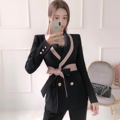 China Droma QUICK DRY Autumn Fashion Women 2021 2 Piece Set Outfits Jacket Pants Two Piece Set Women Clothing for sale