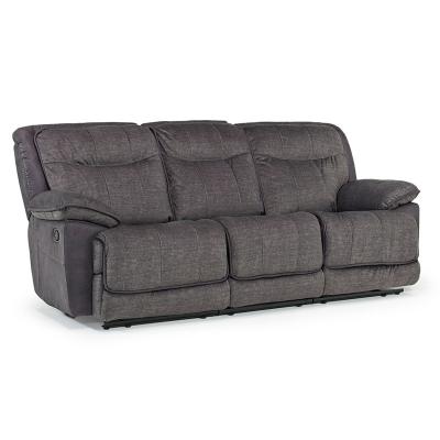 China Reclining Manual Fabric Leathaire Recliner Sofa 1+2+3 Set With Whole Sale Price for sale