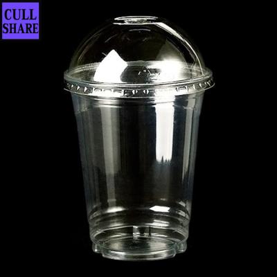 China Cullshare Cheap Hot Sale Good Quality Customized Food Grade Disposable Logo 16oz Clear Beer Plastic Cups Cups for sale