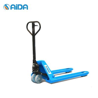 중국 AIDA Electric Hand Pallet Truck with 1150mm Fork Length and Mechanical Steering 판매용