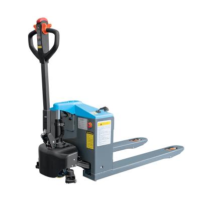 China 24 V Lithiumbatterie Elektrische pallet jack met weegschaal voor magazijn Te koop