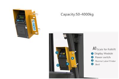 China Easy Installation and No Need to Change Forklift Structure Digital Forklift Scales for sale