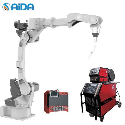 China 6 Axis ARC Welding Robot Manufacturer 6kg Payload 1.4m Reaching Distance for sale