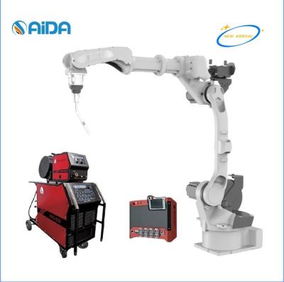 China Wholesale 6 Axis Arm MIG Welding Robot Station For Automotive Industry for sale