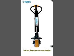 Semi-electric Handle Kit for Retrofitting Hand Pallet Trucks stackers to electric power