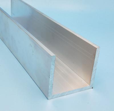 China Used for many field of production aluminum u-channel rail, 6063 aluminum U-shape channel, aluminum alloy for channel rail price per kg for sale