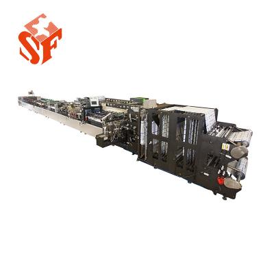 China Factory New Design SDY-700SBD Flat Bottom Pouch, Flat Bottom Bag, Stand Up Pouch With Zipper Paper Bag Making Machine for sale