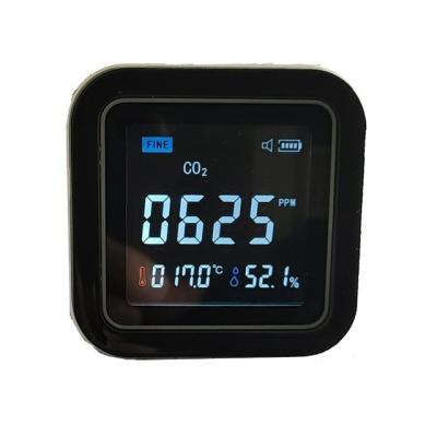 China Indoor Desktop Detector Temperature Meter CO2 Gas Carbon Dioxide Monitor Air Quality CO2 Wet Monitor MH-030AD for sale