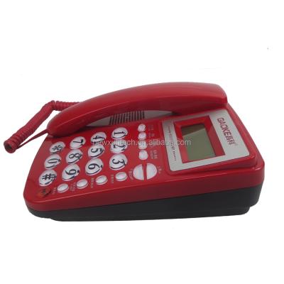 China Wholesale Call ID Phone Factory Land Line Caller ID Phone Attached Land Line Hotel Home Office Phone for sale