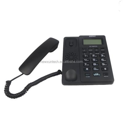 China Hot Selling Caller ID Phone 2021 Good Design Caller ID Phone Tethered Landline Tethered Phones for sale