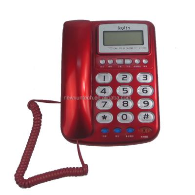 China Call ID Phone Low Cost New Design Caller ID Cordless Phone 2 Handsets for sale