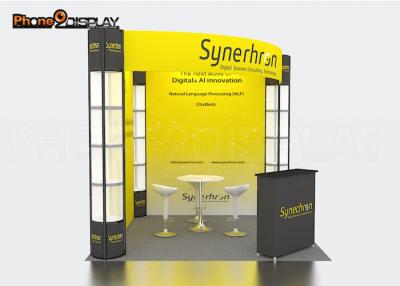 China Lightweight Trade Show Booth Manufacturers 3×3M Reused Expo Displays for sale