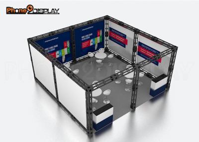 China 20x20 Truss Trade Show Booth Display Aluminum Fair Stand For Advertising for sale