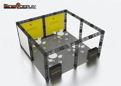 China Strong Portable Trade Show Booth , 3X3 / 6X6 Aluminum Truss Stand CE Certified for sale