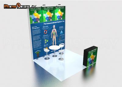 China 3*3M Modular Trade Show Booth Custom Portable Lightweight Event Display Stands for sale