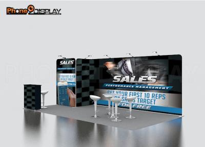 China Easy Install Tension Fabric Booth Aluminum Alloy Frame Material For Trade Show for sale