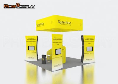 China Advertising Stretch Amazing Trade Show Booths Tension Fabric Display for sale