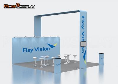 China 10FT Trade Show Booth / Standard Exhibition Booth Design 3x3 Display Stands for sale