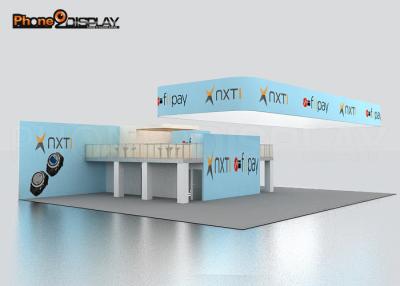 China Modular Exhibition Booth Design , Aluminum Advertising Custom Made Trade Show Booth for sale