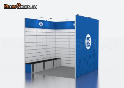 China Popular Unique Trade Show Booths , Aluminum Panel Small Exhibition Booth for sale