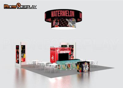 China Fashion Backlit Trade Show Booth Display Stands 10x10 Portable Exhibition Systems for sale