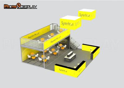 China Durable Double Decker Trade Show Booth / Two Level Booth For Trade Show Display Stand for sale