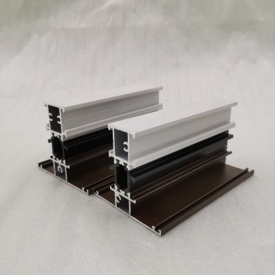 China door & High quality window electrostatic powder aluminum alloy heat insulation spray doors and windows for sale