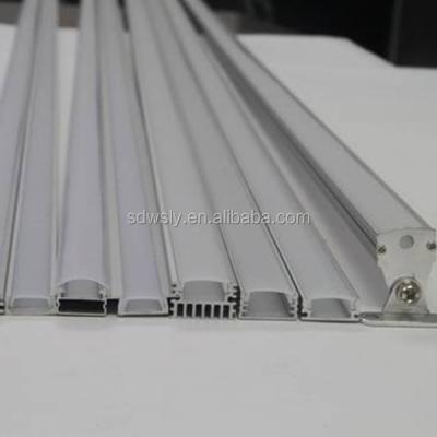 China Glass wall factory direct supply aluminum led profile, led strip aluminum channel for sale