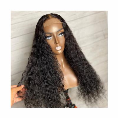 China Beesoul Curly Curl 13x4 Lace Frontal Deep Wave Kinky Curly Wigs 180% Density With PrePlucked Baby Hair Hairpiece for sale