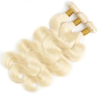 China Brazilian Body Wave Beesoul 613 Blonde Hair Bundle Body Wave Weave 10A Virgin Hair 8-30 Inch For Women for sale