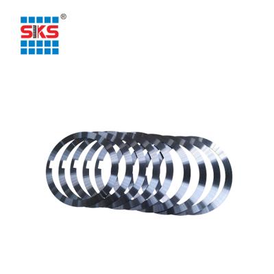 China Machine Precision Shear Rubber Bonded Spacer For Slitting Line Steel Stripper Rings Slitter Round Rubber Spacer for sale