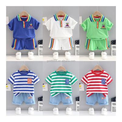 China Casual Boys Cotton Beach Children's Suit New Design For Boys 1-10 Years Dress Suit Good Quality for sale