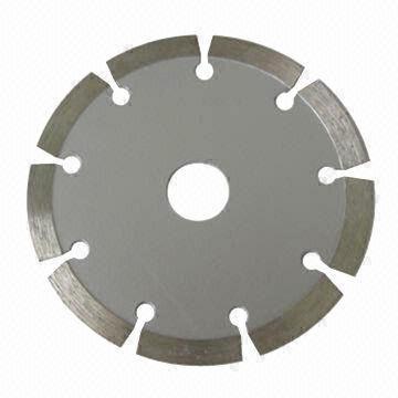 China 110mm Circular Saw Blade with 8mm Segment Height and 1.8 to 2.0mm Segment Thicknesses for sale