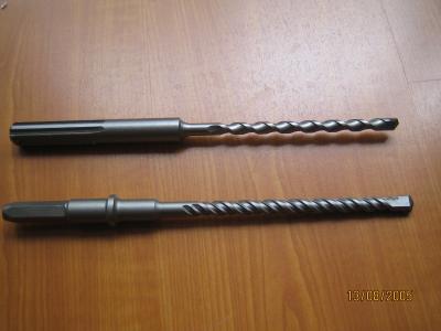 China SDS hex hammer drill bit,sandblast,SINGLE FLUTE,FLAT HEAD for sale