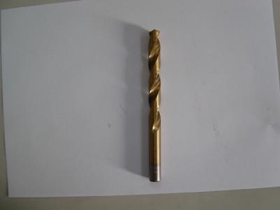 China HSS STRAIGHT SHANK TWIST DRILL-TIN COATED for sale