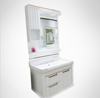 China 80 X48/cm PVC bathroom cabinet / wall cabinet / hung cabinet / white color for bathroom for sale