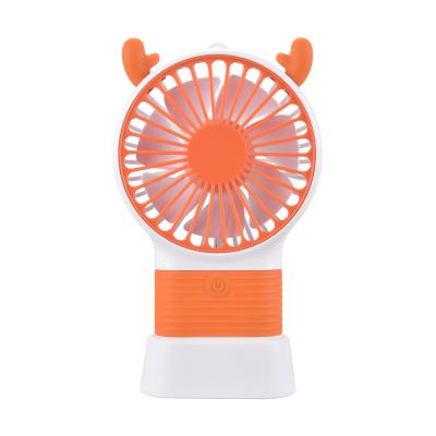 China Protable Mini Small Popular Rechargeable Excellent Mini Portable High Quality Strong Wind Mute Battery Cute Fan for sale