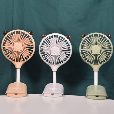 China Cost Effective Hotel Clip Adjust Bending Small Electronic Handheld Mini Fan 2021 for sale