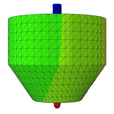 China Marine Foam Filled Mooring Buoys Surplus Steel Buoys Color Customized for sale