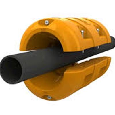 China Marine Hose Floats 3 Inch Oil Pipeline Float Large Diameter Sand Pumping Pipe Float for sale