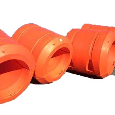 China 5 Inch Hose Float Water Surface Pipeline Float Hongruntong Polyethylene Pipe Float Manufacturer for sale