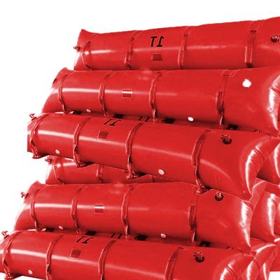 China Pillow Shaped Buoyancy Inflatable Underwater Lift Bags Good Sealing for sale