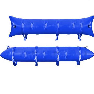 China PVC Coated Inflatable Salvage Tubes Lifting Bag Enclosed Pillow Type Flotation For Underwater Works for sale