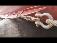 1.5×12m Marine Rubber Airbag High Pressure Wear Resistant  8 Year Lifespan
