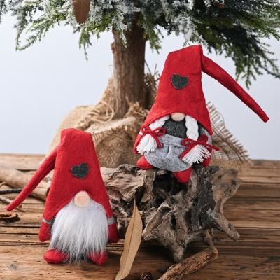 China High Quality Christmas Gnome Decoration Christamas Softly Stuffed No Face Elf Toy Xmas Holiday Seasonal Ornament for sale