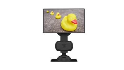 Cina Dispositivo per l' esercizio del collo nero di sollevamento automatico LCD Screen Stand alleviare il dolore al collo in vendita