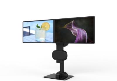 China Lifting Roterende Dual Monitor Mount voor het verlichten van nek en lumbale stijfheid Te koop