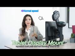 electric tablet display mount lifting and rotating automatic