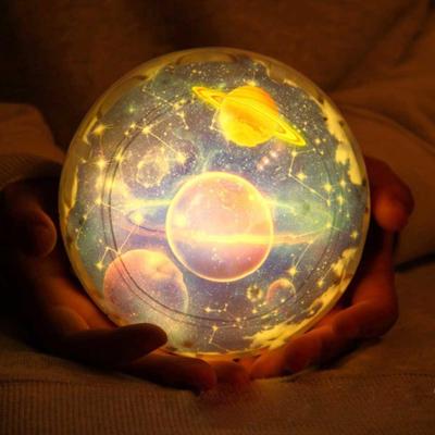 China Modern Children's Sleep Night Light, 5 Kinds of Romantic Movie Universe Theme LED Night Light Projection Lamp for sale