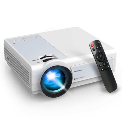 China DLP Portable projector with WiFi 6 built-in Android Netflix Youtube Bluetooth 5.0 ,150 ANSI lumens supports 4K resolution video de for sale